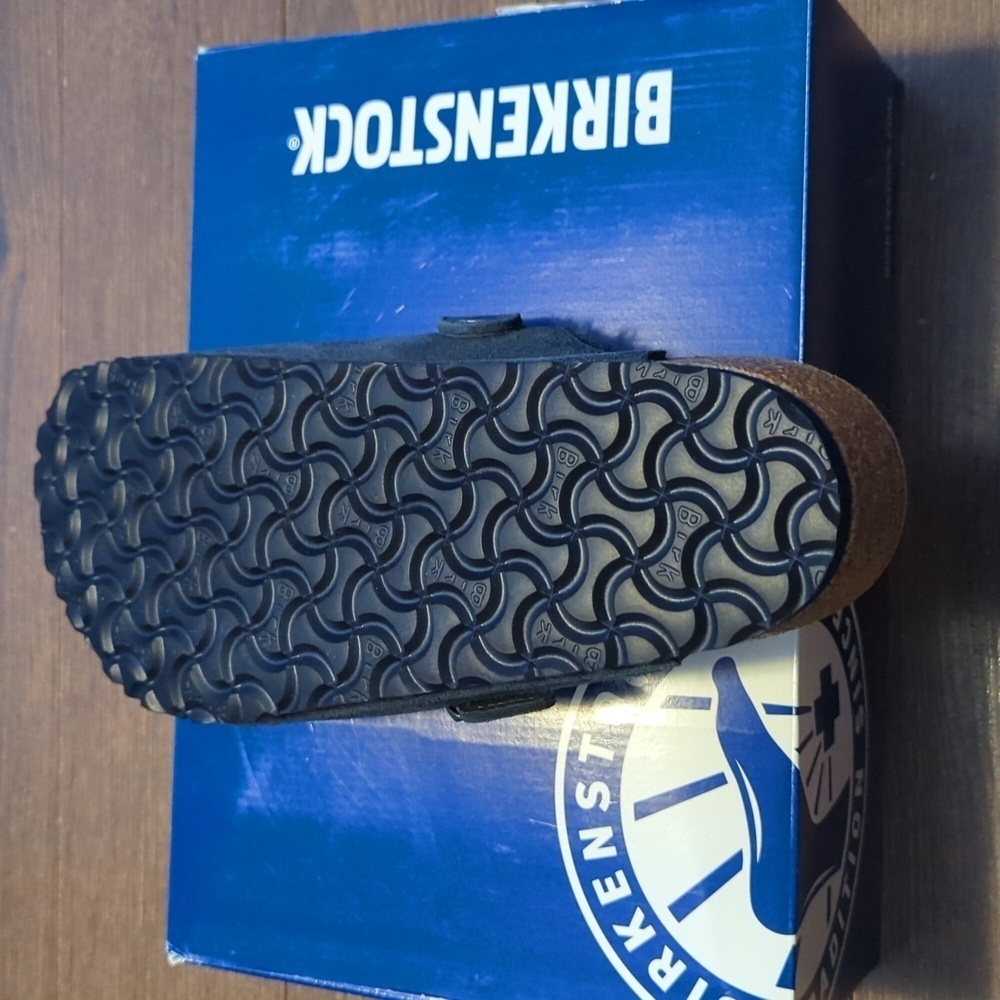 Birkenstock Boston Shearling Suede Leather (Unisex) - Picture 7 of 9